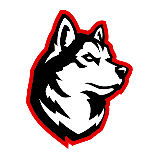 Northeastern Huskies logo