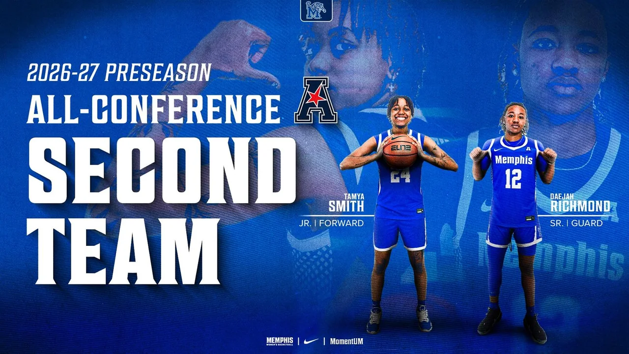 Memphis Tigers women's basketball: preseason all-conference announcement featuring two players