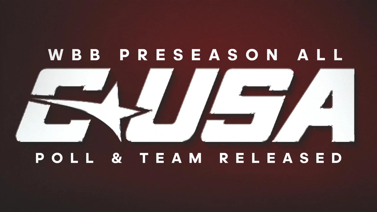 Missouri State Lady Bears women's basketball: preseason Conference USA announcement graphic