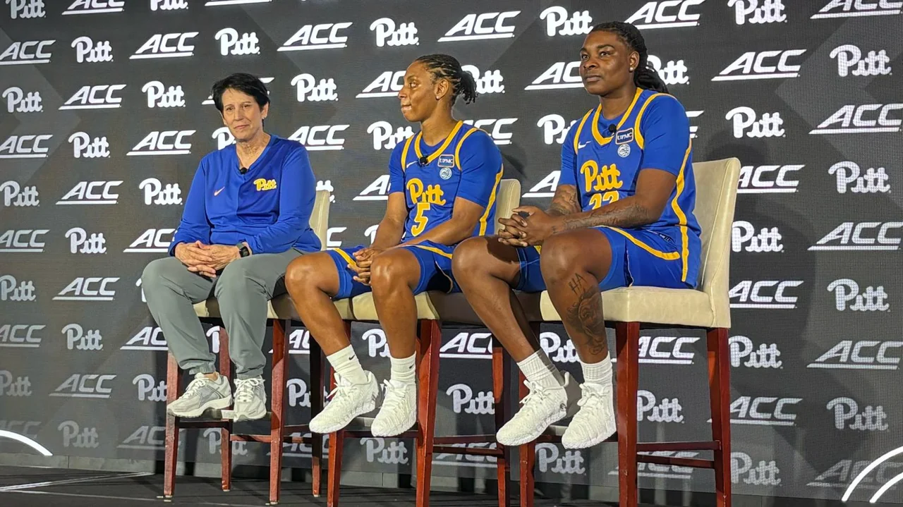 Pittsburgh Panthers women's basketball: three representatives seated for an ACC media interview