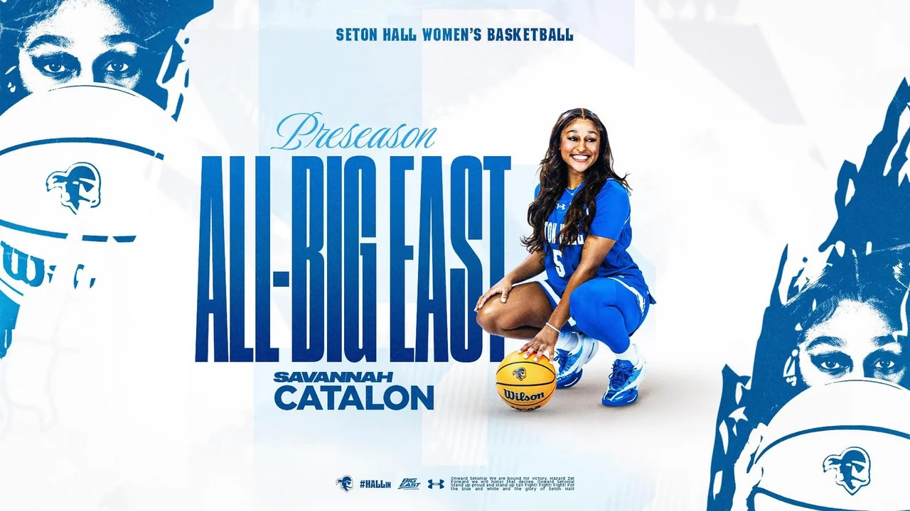 Seton Hall Pirates women's basketball: All-BIG EAST announcement featuring a player